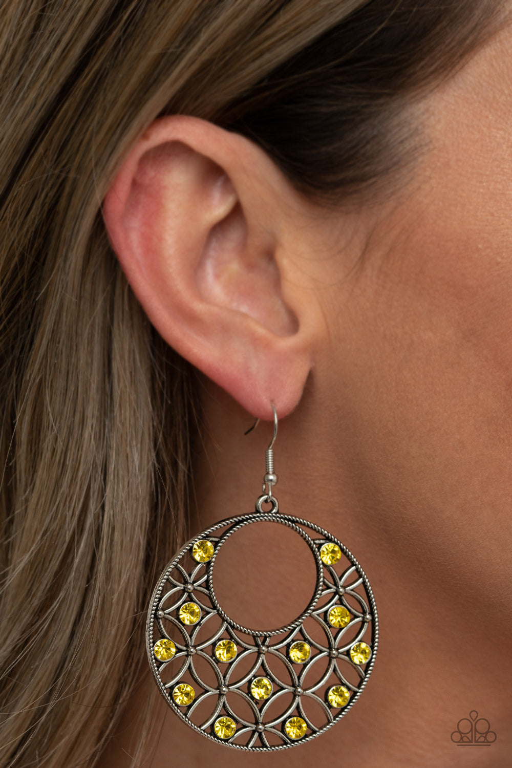 Yellow earrings sale accessorize