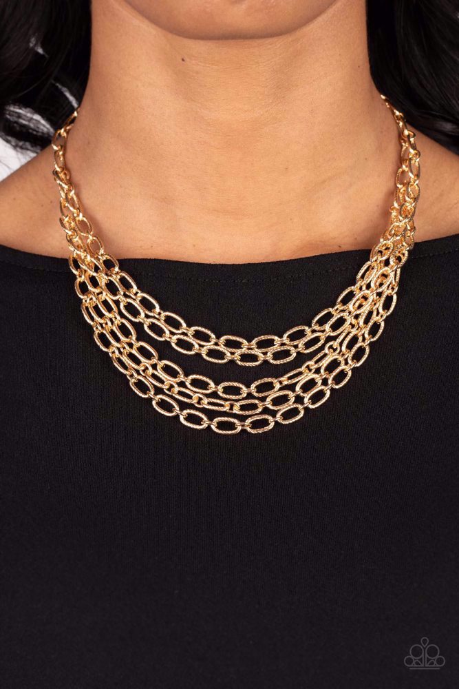 Layered Chest Chain, Chest Link Chain