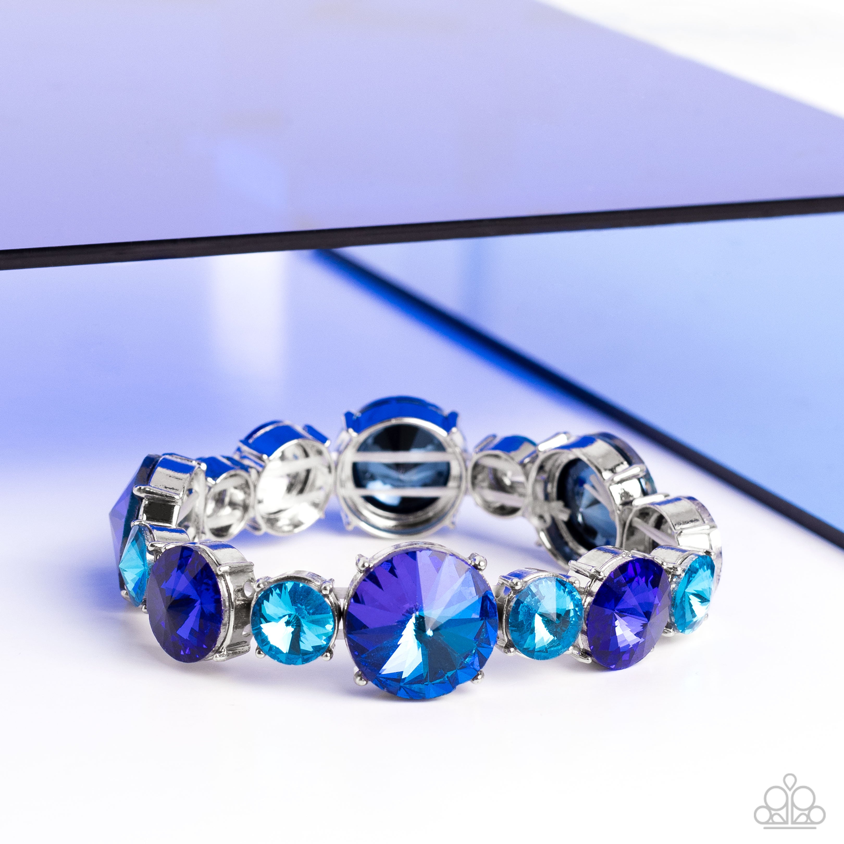 Blue paparazzi store bracelet