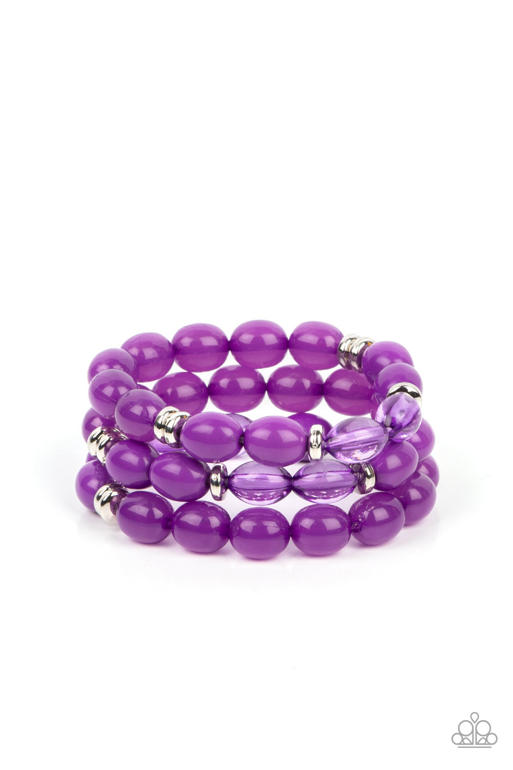 Paparazzi Chroma Collision Purple ✧ Bracelet Bracelet