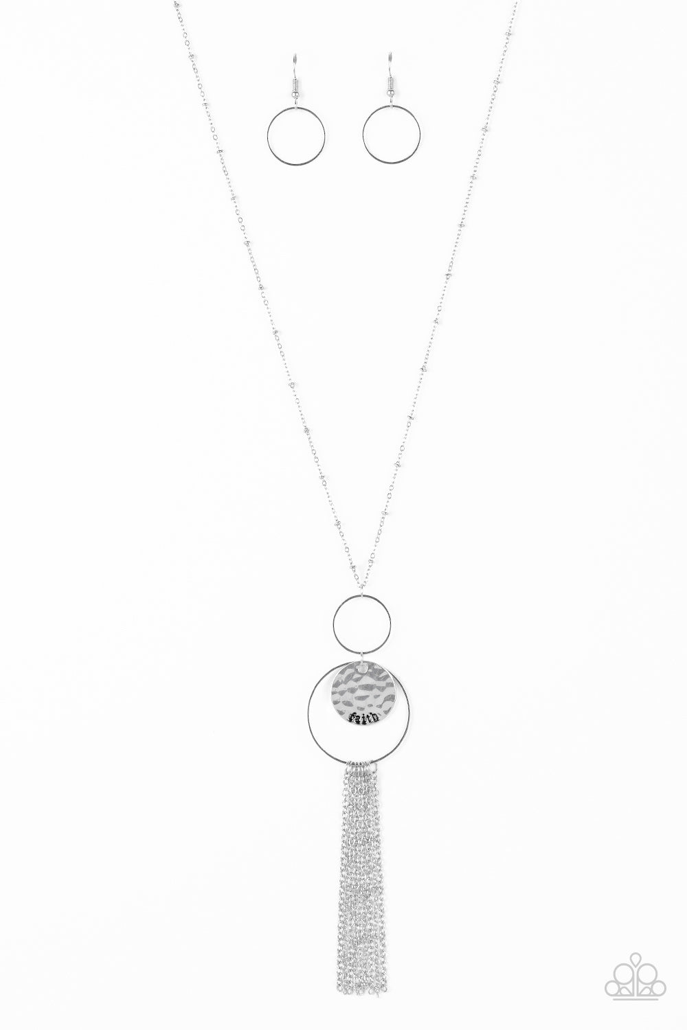 Faith Makes All Things Possible - Silver Necklace - Paparazzi Accessories