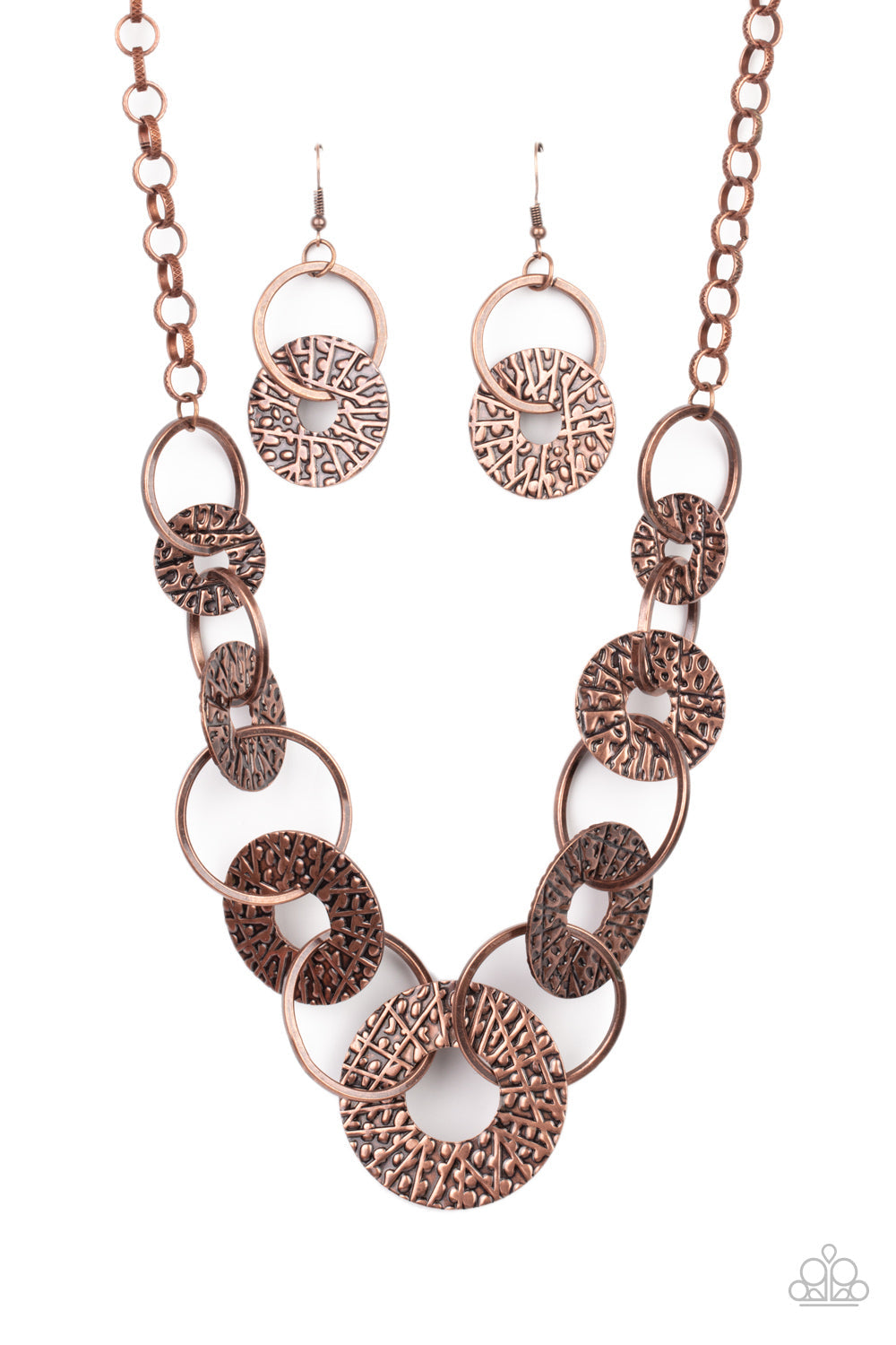Galapagos Gypsy - Copper Necklace - Paparazzi Accessories – Bedazzle Me  Pretty Mobile Fashion Boutique