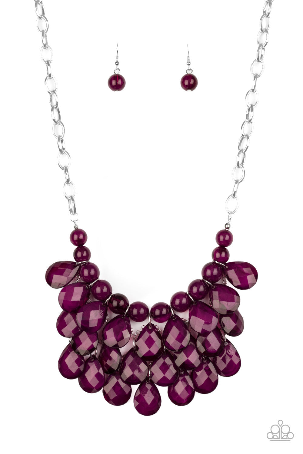 Paparazzi Necklaces - Ballroom Bliss - Purple – jewelryandbling.com