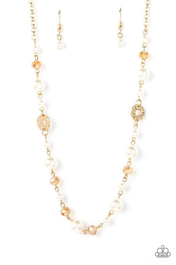 Gold sale paparazzi necklace